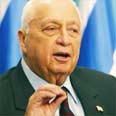 שרון במסיבת העיתונאים. סתימת פיות? צילום: רויטרס