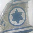 שרידים מהמעבורת קולומביה לאחר שהתרסקה