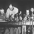 מעמד חתימת הסכם הפסקת האש ב-27 ביולי 1953