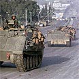 צה"ל בשכם. נמשכת הפעילות כמעט בכל ערי הגדה צילום: איי פי