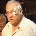 עוגת הקצפת בפניו של השר. הדובדבנים לא שם 