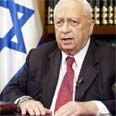 נאם בכנסת. שרון צילום: רויטרס