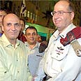 עם שר הבטחון, שאול מופז