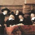 גילדת סוחרי בדים, רמברנדט (1662)