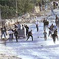 מהומות ויידוי אבנים בחלחול 