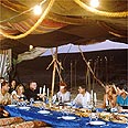 אוהל בדואי הוא אחת מאפשרויות הלינה 