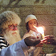 הדלקת נר בסוף צום יום כיפור