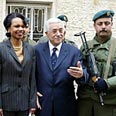 אבו מאזן עם קונדוליסה רייס
