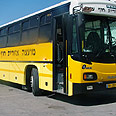 אוטובוס מועצה אזורית חוף עזה הסעה תלמידים