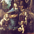 "המדונה בין הסלעים", 1483 