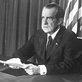 ניקסון בנאום ההתפטרות לאחר פרשת ווטרגייט, 1974