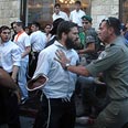 המהומה במצעד צילום: חיים צח