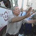 זירת האירוע בשפרעם צילום: ערוץ 10