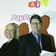 מנכ"ל Skype ניקלס זנסטרום ומנכ"ל eBay מג וויטמן. גידול בהכנסות צילום: איי פי