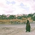 בילעין. בדרך אל הכפר צילום: חנה קלדרון
