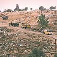 גדר ההפרדה. היום שאחרי ההפגנה צילום: חנה קלדרון