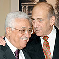 אולמרט ואבו-מאזן. המשך המו"מ צילום: משה מילנר, לע"מ
