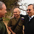 אהוד ברק סיור צפון עימאד פארס עמיד פארס (צילום: אריאל חרמוני, משרד הביטחון)