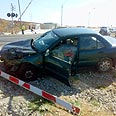 מחסום רכבת צומת דבירה תאונה דפנה עטיה (צילום: מוריס אדלר)