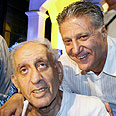 רלף עם מיקי ברקוביץ' צילום: אלי אלגרט