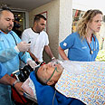 ד"ר מריוס גיא, שנדקר בשבוע שעבר צילום: מיכאל קרמר