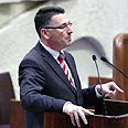 גדעון סער דליה איציק דיון כנסת פיזור כנסת ממשלה בסוף דרכה (צילום: גיל יוחנן)