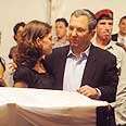 שר הביטחון וקרנית גולדווסר צילום: אסף רביץ משרד הביטחון
