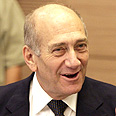 אולמרט נגד ברק צילום: דודי ועקנין