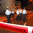 לשימוש מקומונים בלבד! זירת רצח משה זיתון (צילום: הרצל יוסף)