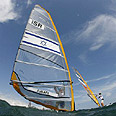 שחר צוברי שייט אולימפיאדת בייג'ינג 2008 (צילום: רויטרס)