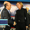 מופז ולבני. פילוג באופק? צילום: ירון ברנר
