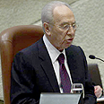 פרס, היום. גם הוא צחק צילום: גיל יוחנן
