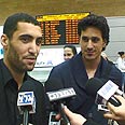 אבי סטרול עומר גולן נבחרת ישראל  (צילום: יועד כהן)