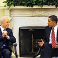 פגישה חמה בבית הלבן צילום: עמוס בן גרשום, לע"מ