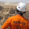 אחד המחלצים, היום צילום: אריק ניסימוב, יח' חילוץ מגילות
