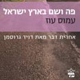 פה ושם. כמו תיק רפואי של חולה צילום: יחסי ציבור כתר