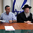 חיסון חיסונים שפעת החזירים סגן שר הבריאות יעקב ליצמן הסכם