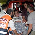 פינוי פצוע פיגוע ירי בנימין בית חולים שערי צדק