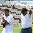 אלישע לוי גיאורגי דרסיליה מכבי חיפה (צילום: אורן אהרוני)