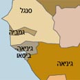 מפה מפת גמביה