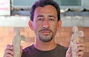 הפסלים שנחשפו צילום: מיכאל אייזנברג