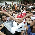 הלוויה מחמוד נאסר מחבל הרוג עזה מחמוד נאסיר (צילום: רויטרס)