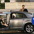 אלי רייפמן ירי רכב רעננה (צילום: עידו ארז)