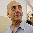 אהוד אולמרט בית משפט מחוזי ירושלים פתיחת משפט (צילום: דודי ועקנין)
