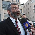 ח"כ מיכאל בן ארי אבן פינה שכונת נוף ציון ג'אבל מוכבר (צילום: גיל יוחנן)
