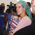 רעייתו של טייטל בבית המשפט צילום: דנה קופל