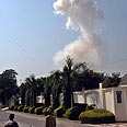 פיגוע פקיסטן מסעדה פשוואר (צילום: AFP)