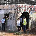 באר בור מחלף נתניה נפילה לאוניד קורלנד הרוג (צילום: עידו ארז)