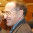 פרופ' אלן דרשוביץ כנס הרצליה (צילום: אורי פורת)