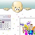 וזה המייל ששלח לי ליום הולדתי. כולל הפרצוף המעצבן הזה, שמזיז את העיניים 